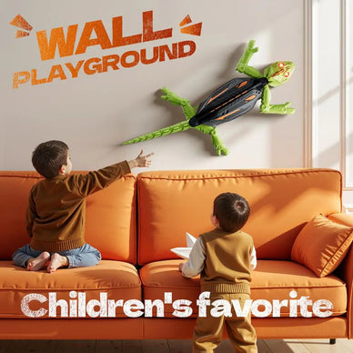 Wall Crawler Gecko – Remote Control Climbing Toy with LED EyesV
